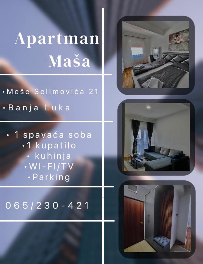 Apartman Masa Μπάνια Λούκα Εξωτερικό φωτογραφία